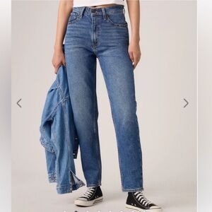 Levi’s 80s mom jeans 33 medium wash high rise waist